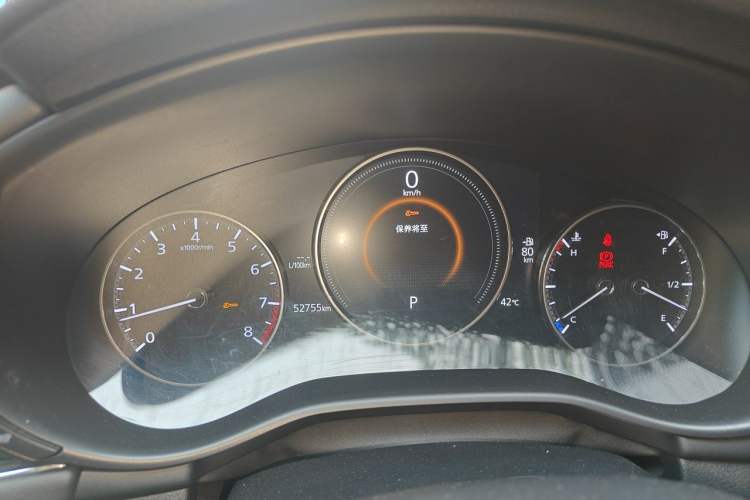 Used Mazda 3 Axela 2020 2.0L Automatic ZhiXuan Edition Odometer Close Up