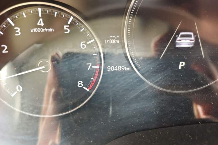 Used Mazda 3 Axela 2020 2.0L Automatic ZhiXuan Edition Odometer Close Up