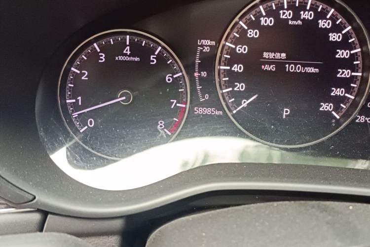 Used Mazda 3 Axela 2020 2.0L Automatic Zhiya Edition Odometer Close Up