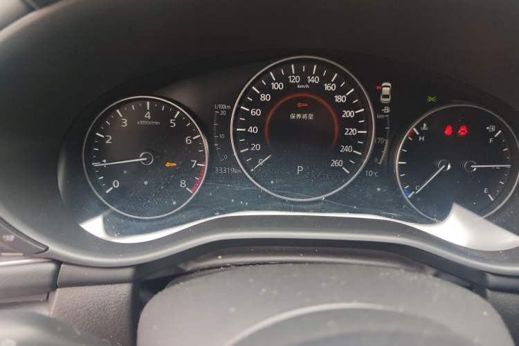 Used Mazda 3 Axela 2020 1.5L Automatic ZhiMei Edition Odometer Close Up