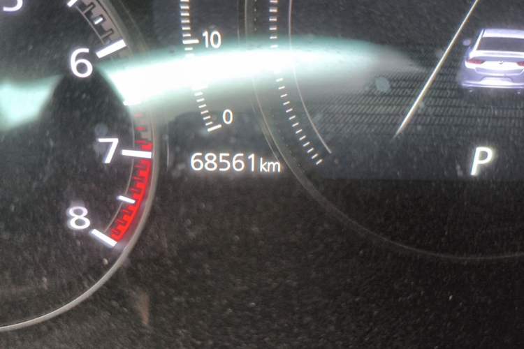 Used Mazda 3 Axela 2020 2.0L Automatic Zhiya Edition Odometer Close Up