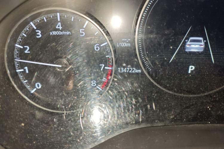 Used Mazda 3 Axela 2020 1.5L Automatic ZhiMei Edition Odometer Close Up