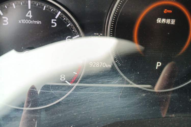 Used Mazda 3 Axela 2020 2.0L Automatic ZhiXuan Edition Odometer Close Up