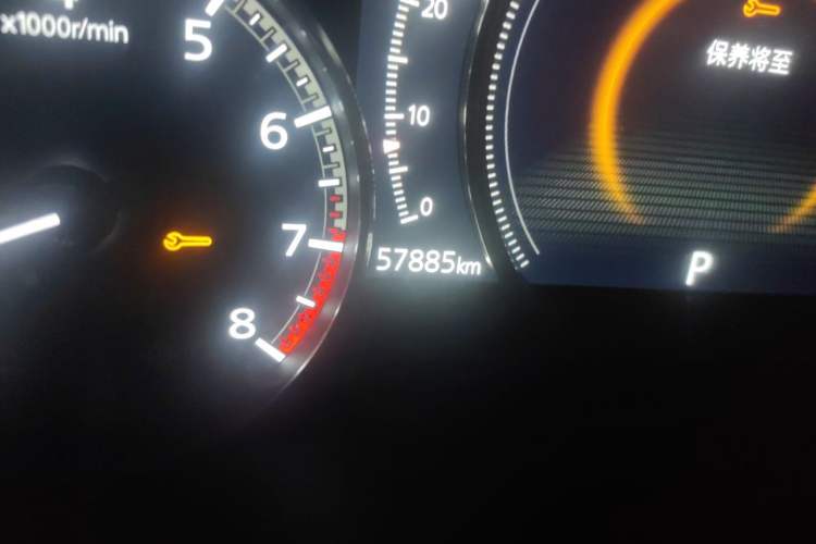 Used Mazda 3 Axela 2020 2.0L Automatic Zhiya Edition Odometer Close Up