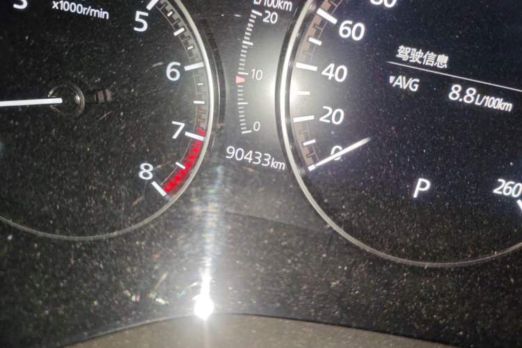 Used Mazda 3 Axela 2020 2.0L Automatic Zhiya Edition Odometer Close Up
