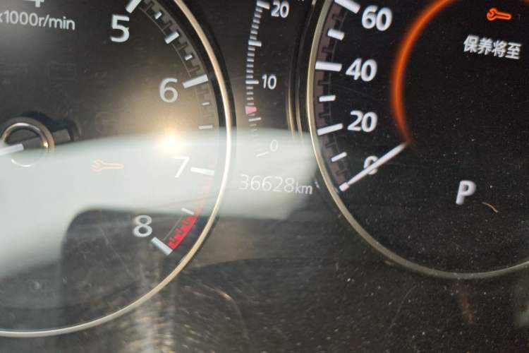Used Mazda 3 Axela 2020 1.5L Automatic ZhiMei Edition Odometer Close Up
