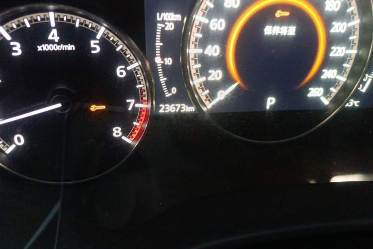 Used Mazda 3 Axela 2020 2.0L Automatic Zhiya Edition Odometer Close Up