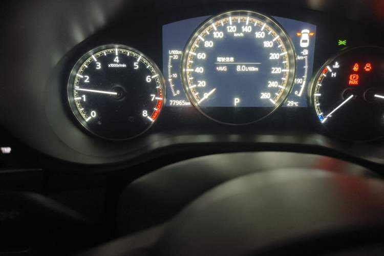 Used Mazda 3 Axela 2020 2.0L Automatic ZhiXuan Edition Odometer Close Up