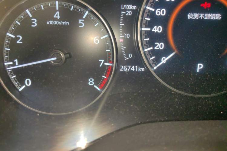 Used Mazda 3 Axela 2020 2.0L Automatic Zhiya Edition Odometer Close Up
