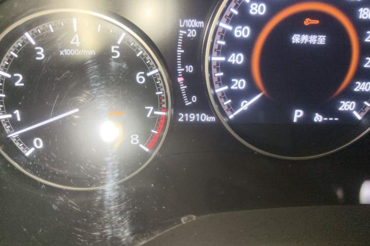Used Mazda 3 Axela 2020 2.0L Automatic Zhiya Edition Odometer Close Up