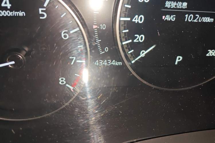 Used Mazda 3 Axela 2020 2.0L Automatic Zhiya Edition Odometer Close Up