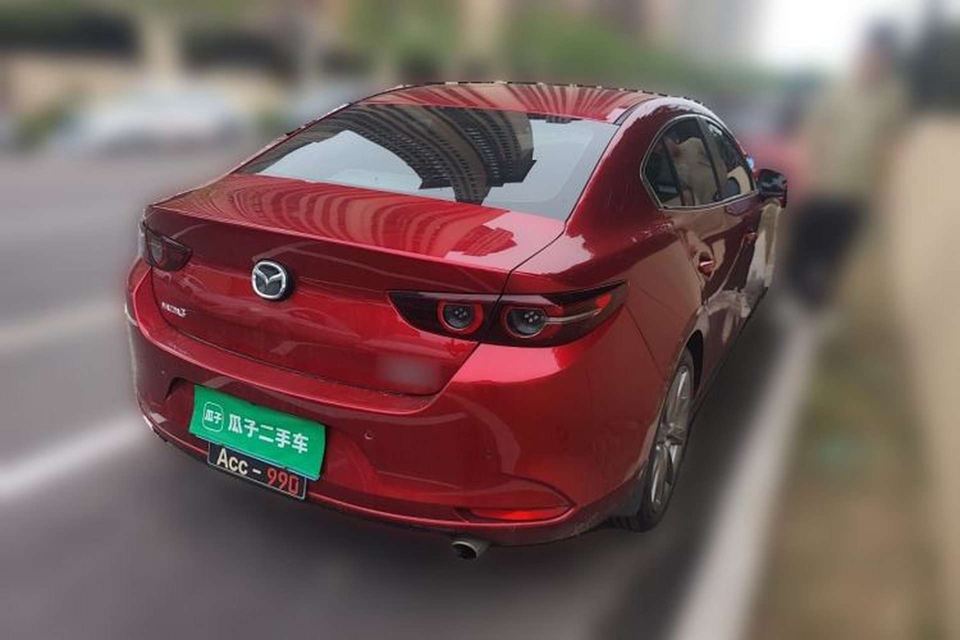 Used Mazda 3 Axela 2020 2.0L Automatic ZhiShang Edition Rear Right 45 Deg