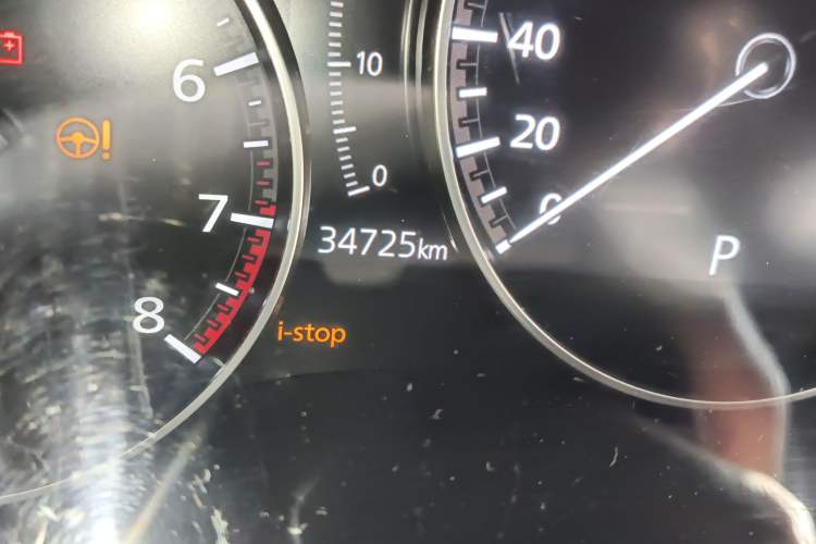 Used Mazda 3 Axela 2020 1.5L Automatic Zhiyue Sunroof Version Odometer Close Up