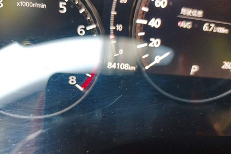 Used Mazda 3 Axela 2020 1.5L Automatic ZhiMei Edition Odometer Close Up