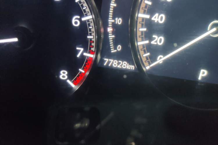 Used Mazda 3 Axela 2020 2.0L Automatic Zhiya Edition Odometer Close Up
