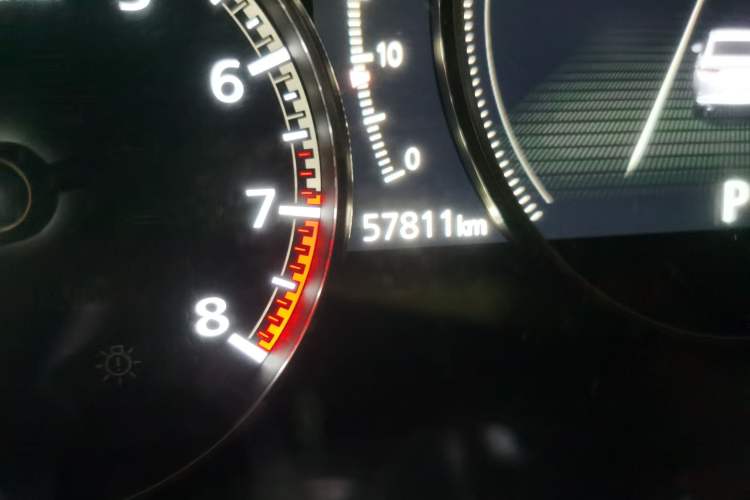 Used Mazda 3 Axela 2020 2.0L Automatic Zhiya Edition Odometer Close Up