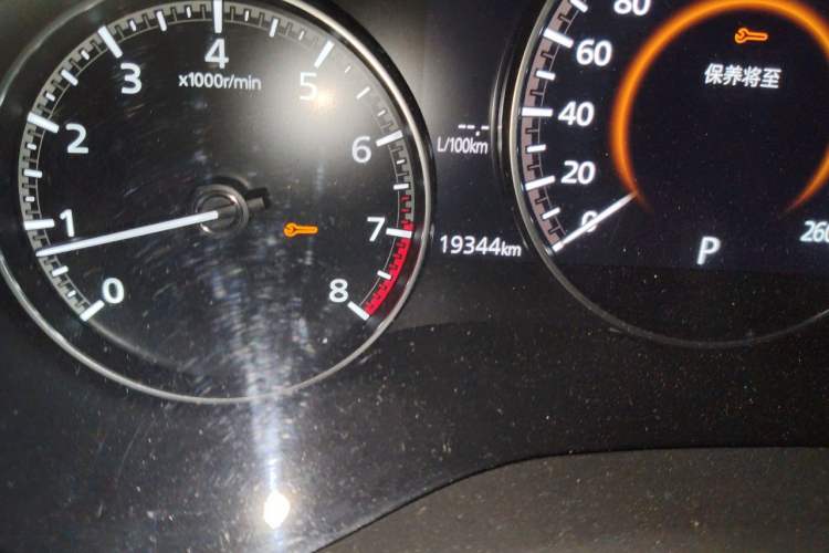 Used Mazda 3 Axela 2020 2.0L Automatic Zhiya Edition Odometer Close Up