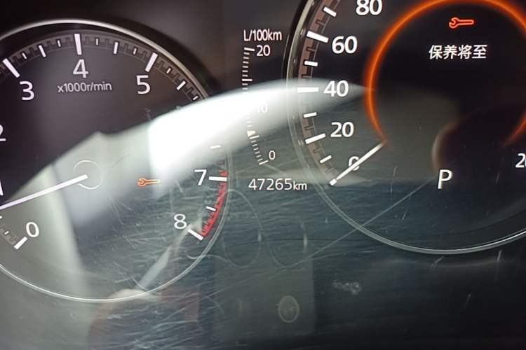 Used Mazda 3 Axela 2020 1.5L Automatic ZhiMei Edition Odometer Close Up