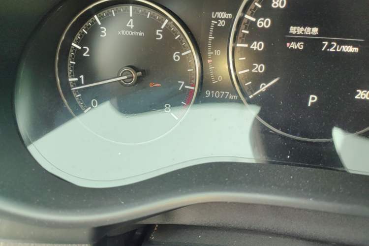 Used Mazda 3 Axela 2020 2.0L Automatic Zhiya Edition Odometer Close Up