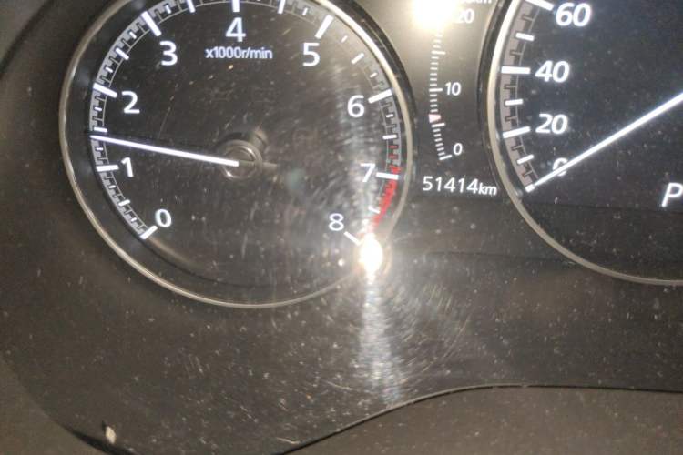 Used Mazda 3 Axela 2020 1.5L Automatic Zhiyue Sunroof Version Odometer Close Up