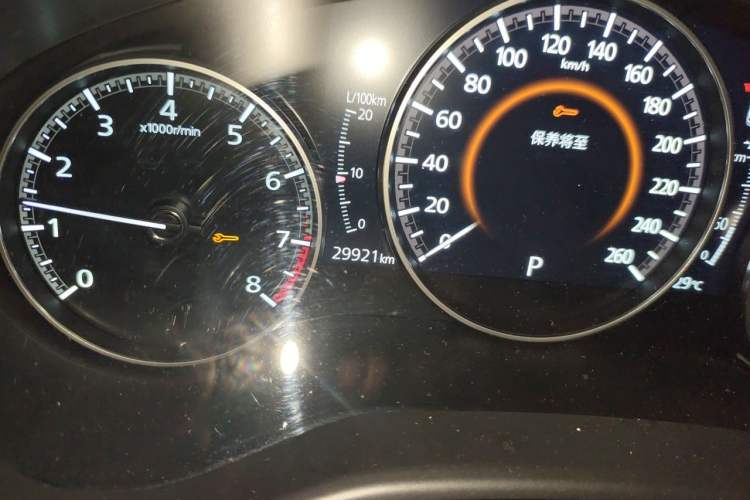 Used Mazda 3 Axela 2020 2.0L Automatic Zhiya Edition Odometer Close Up