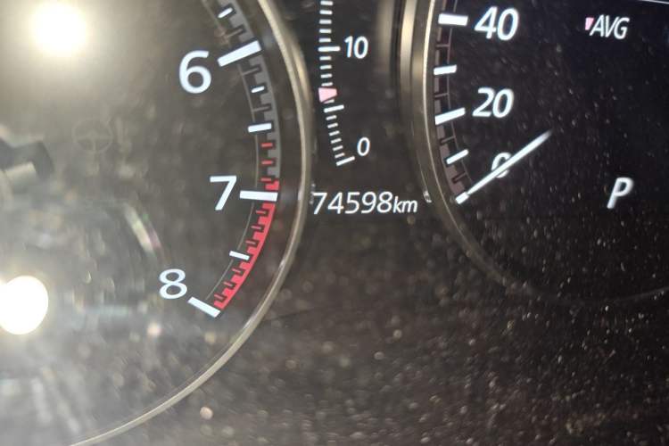 Used Mazda 3 Axela 2020 1.5L Automatic ZhiMei Edition Odometer Close Up