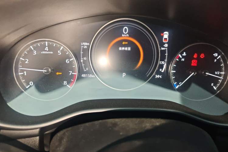 Used Mazda 3 Axela 2020 2.0L Automatic ZhiXuan Edition Odometer Close Up
