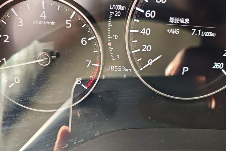 Used Mazda 3 Axela 2020 2.0L Automatic Zhiya Edition Odometer Close Up
