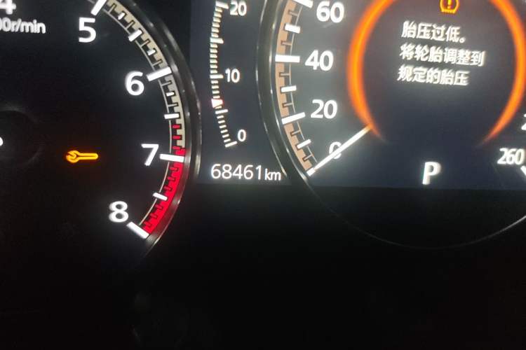 Used Mazda 3 Axela 2020 2.0L Automatic Zhiya Edition Odometer Close Up