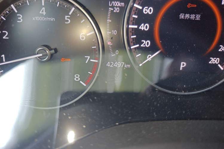 Used Mazda 3 Axela 2020 1.5L Automatic ZhiMei Edition Odometer Close Up