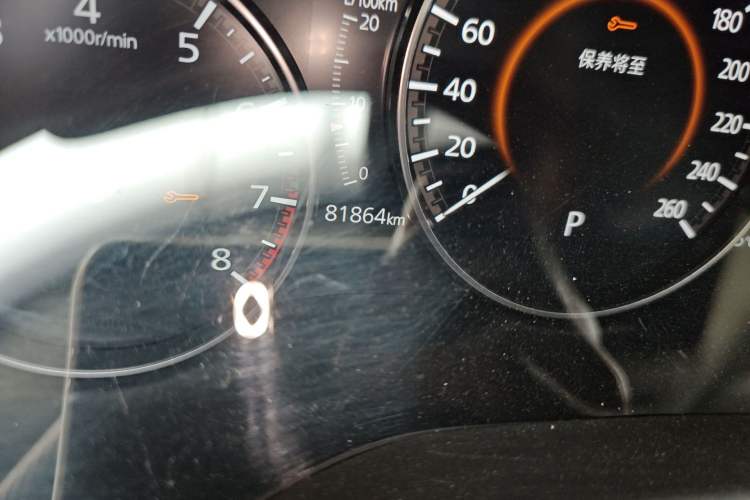 Used Mazda 3 Axela 2020 1.5L Automatic ZhiMei Edition Odometer Close Up