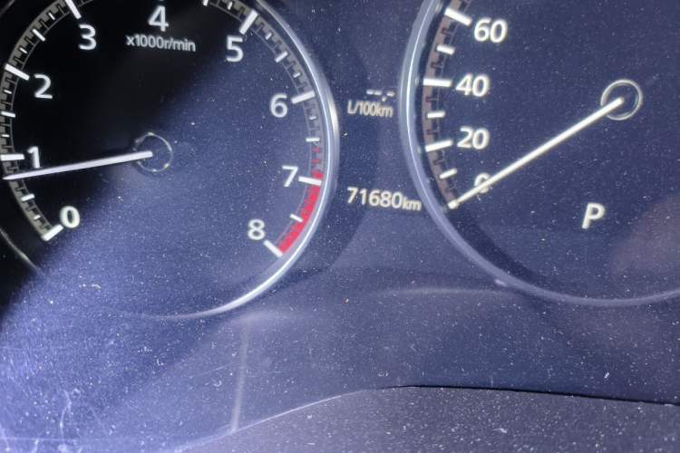 Used Mazda 3 Axela 2020 1.5L Automatic ZhiMei Edition Odometer Close Up