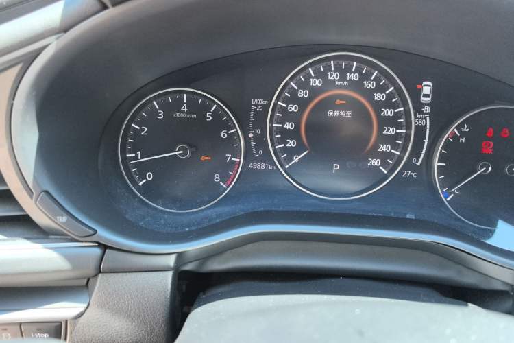 Used Mazda 3 Axela 2020 1.5L Automatic Zhiyue Sunroof Version Odometer Close Up