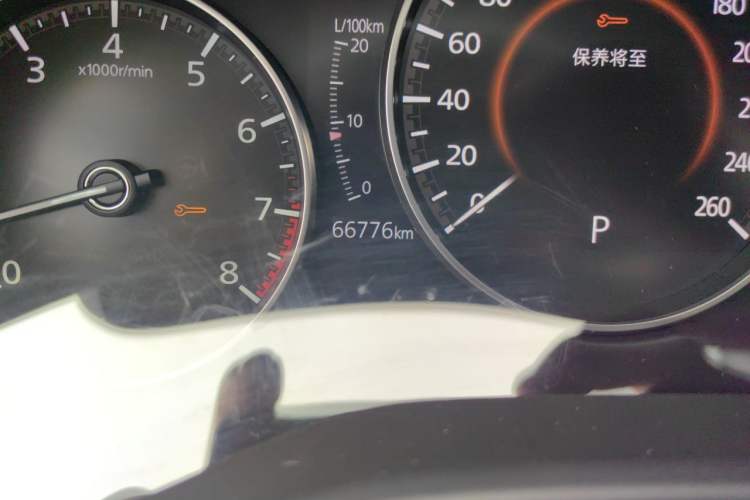 Used Mazda 3 Axela 2020 2.0L Automatic Zhiya Edition Odometer Close Up