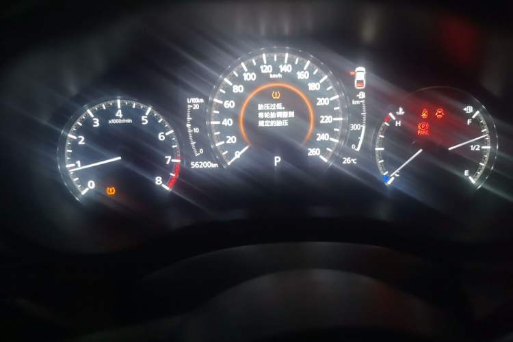 Used Mazda 3 Axela 2020 2.0L Automatic Zhiya Edition Odometer Close Up