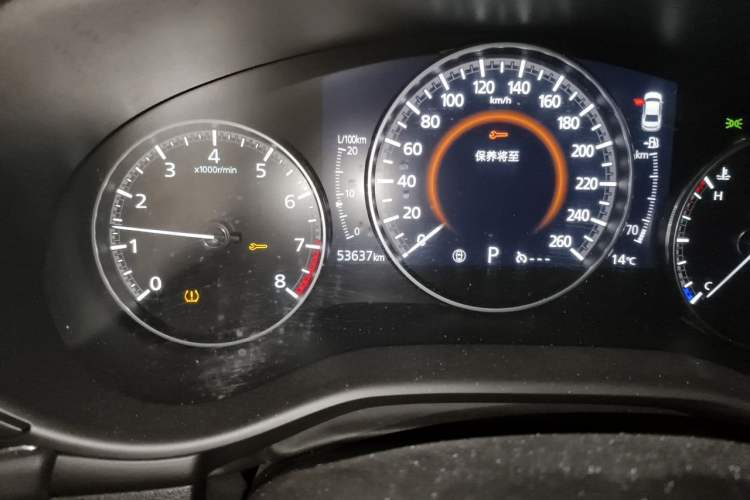 Used Mazda 3 Axela 2020 2.0L Automatic Zhiya Edition Odometer Close Up
