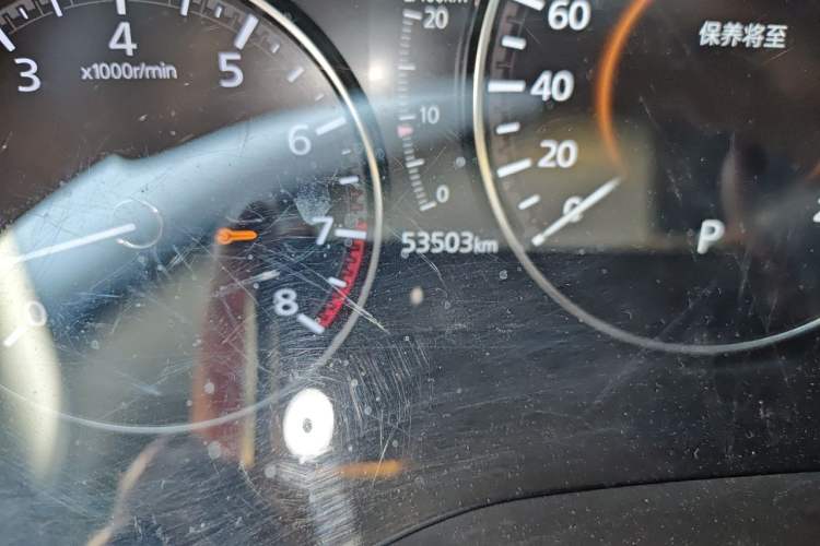 Used Mazda 3 Axela 2020 2.0L Automatic Zhiya Edition Odometer Close Up