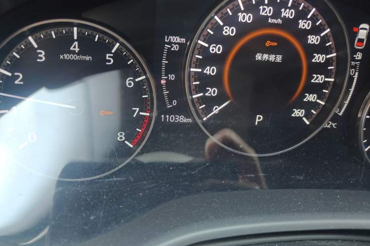 Used Mazda 3 Axela 2020 1.5L Automatic ZhiMei Edition Odometer Close Up