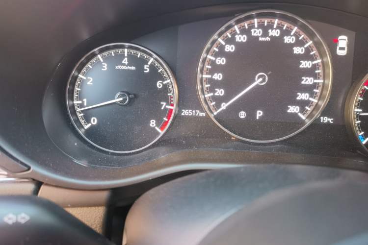 Used Mazda 3 Axela 2021 2.0L Automatic Zhi Rui Edition Odometer Close Up
