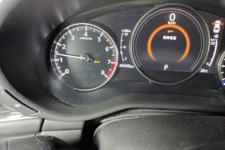 Used Mazda 3 Axela 2021 2.0L Automatic Zhiqing Edition Odometer Close Up