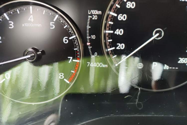 Used Mazda 3 Axela 2021 2.0L Automatic Zhiyao Edition Odometer Close Up