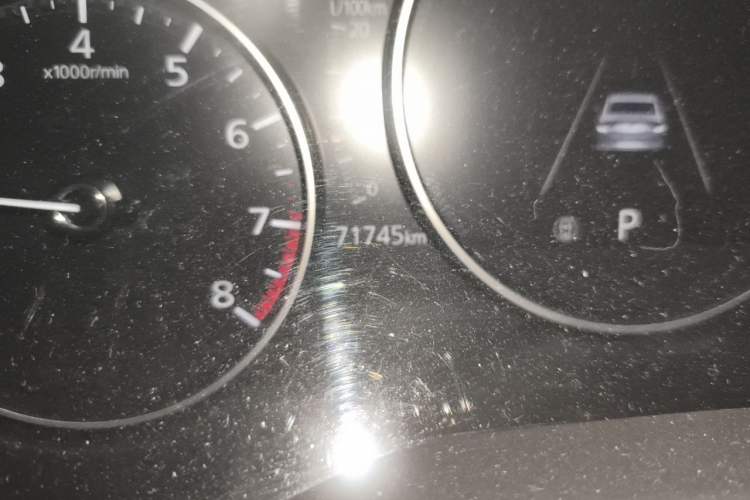 Used Mazda 3 Axela 2021 2.0L Automatic Zhiyao Edition Odometer Close Up