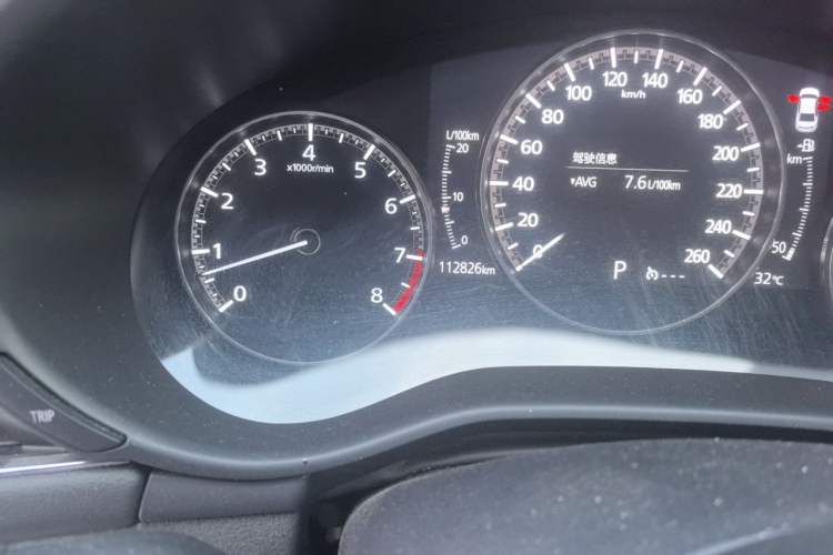 Used Mazda 3 Axela 2021 2.0L Automatic ZhiXuan Edition Odometer Close Up