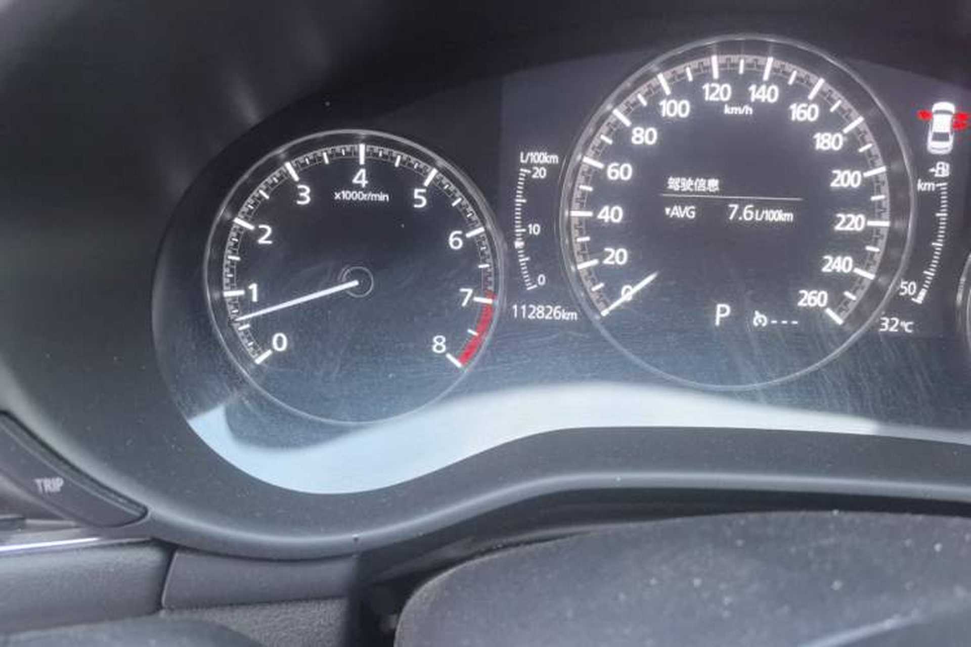 Used Mazda 3 Axela 2021 2.0L Automatic ZhiXuan Edition Odometer Close Up