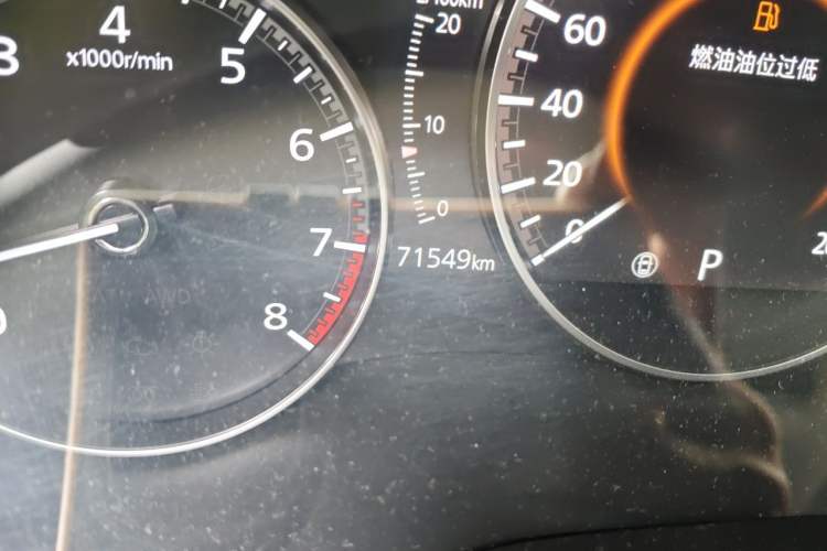 Used Mazda 3 Axela 2021 2.0L Automatic Zhiya Edition Odometer Close Up