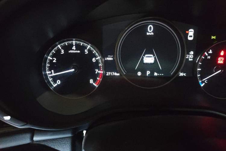 Used Mazda 3 Axela 2021 2.0L Automatic Zhiyao Edition Odometer Close Up