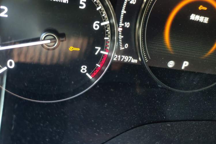 Used Mazda 3 Axela 2021 2.0L Automatic ZhiXuan Edition Odometer Close Up