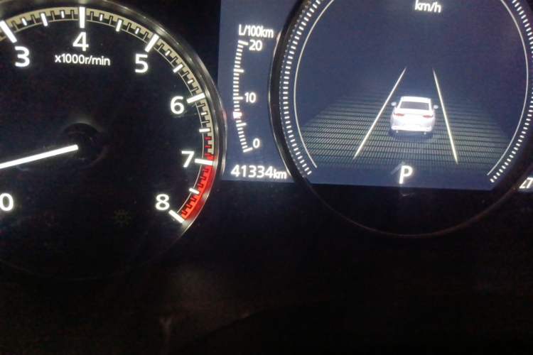 Used Mazda 3 Axela 2021 1.5L Automatic Zhiyue Edition Odometer Close Up