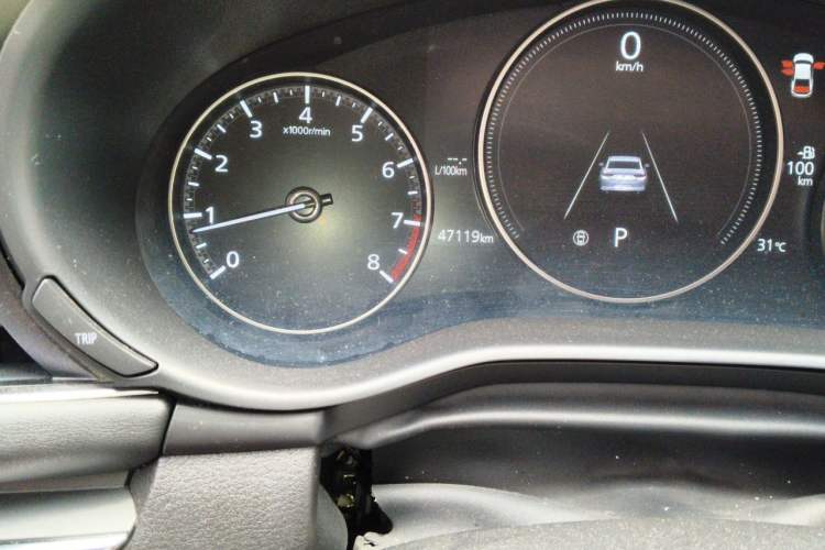 Used Mazda 3 Axela 2021 2.0L Automatic ZhiXuan Edition Odometer Close Up