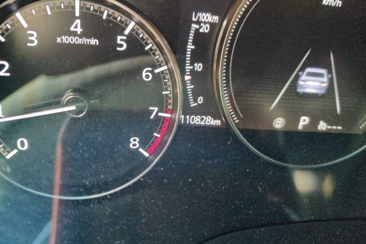Used Mazda 3 Axela 2021 2.0L Automatic Zhiyao Edition Odometer Close Up